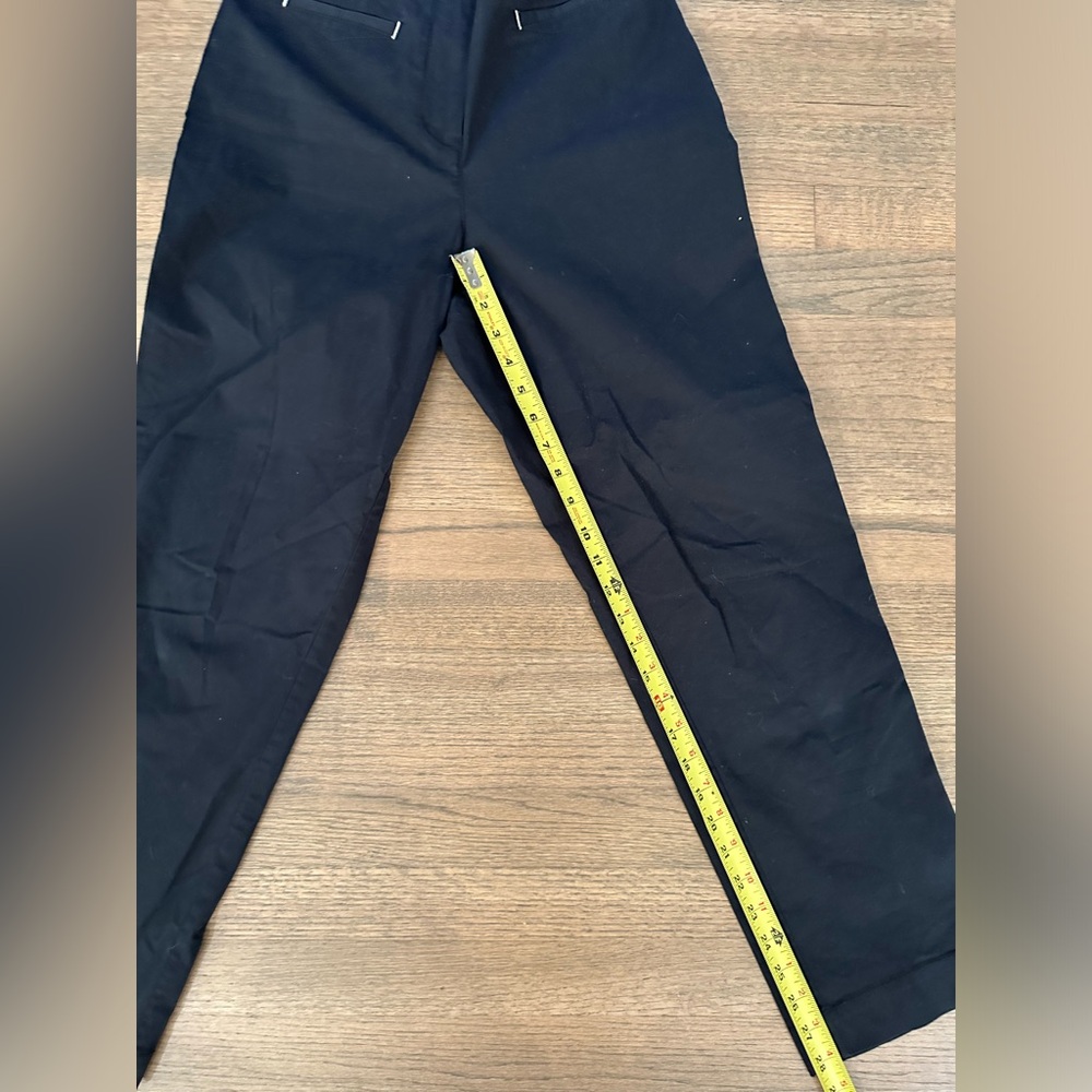 Maeve by Anthropologie Cigarette Pants-Size 6-Black - Picture 10 of 11
